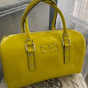 Authentic patent leather Kate Spade doctor bag